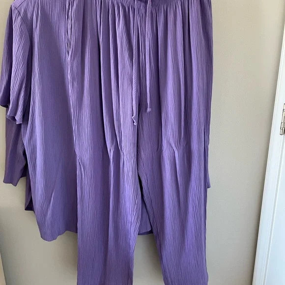 Alfred Dunner Three Piece Ensemble Purple Suit Set - Picture 5 of 5